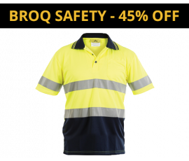 Header Hi Vis Polo Short Reflective