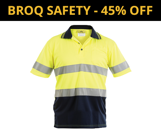 Header Hi Vis Polo Short Reflective